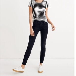 Madewell 9” High-Rise Skinny Jeans in Lunar